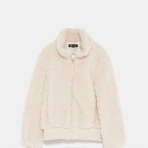 Zara fleece bomber